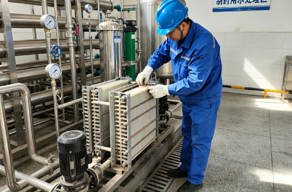 西安水处理设备噪音大怎么办？反渗透机组震动降噪减震解决方案